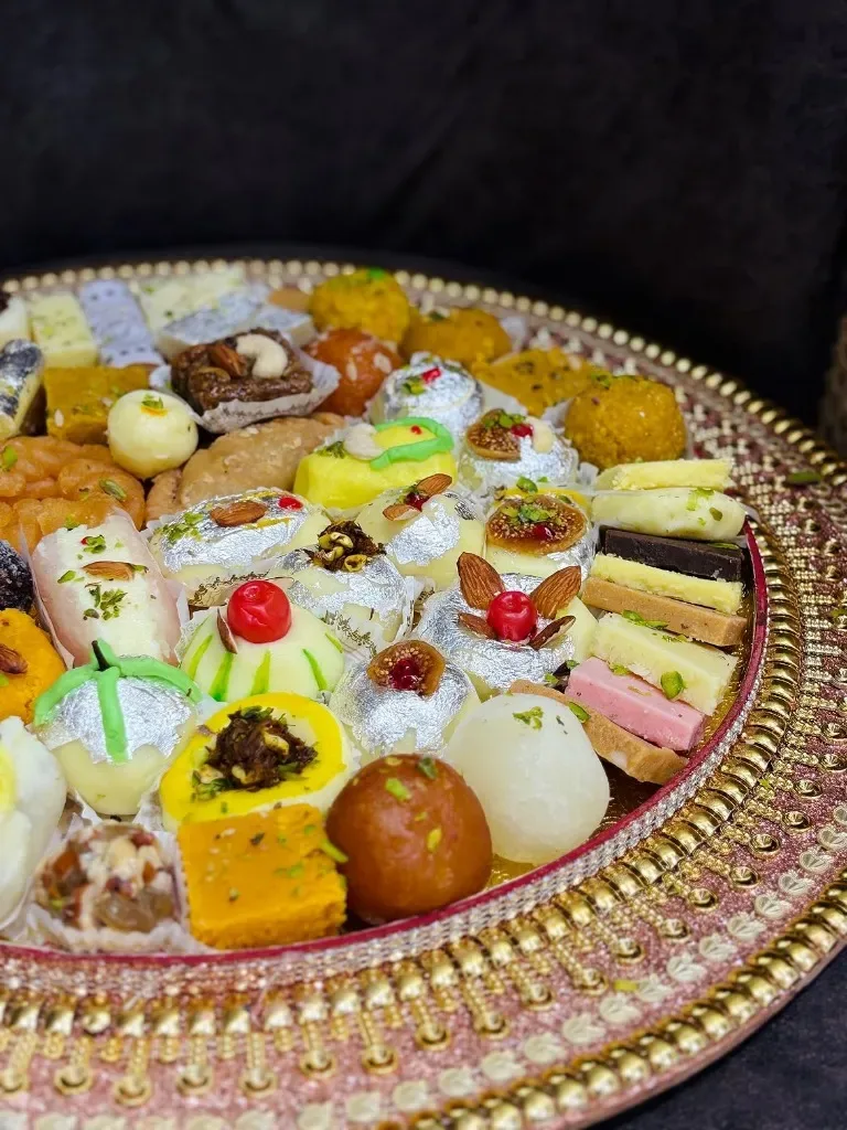 56 Bhog Sweets Thali