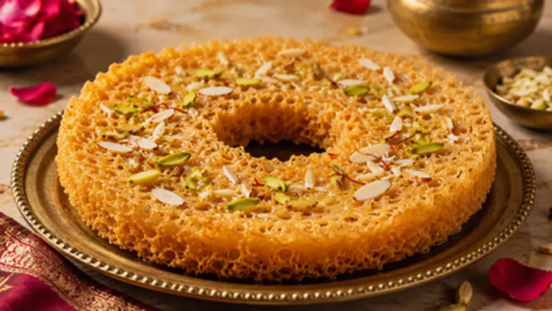 Ghewar (Desi Ghee)